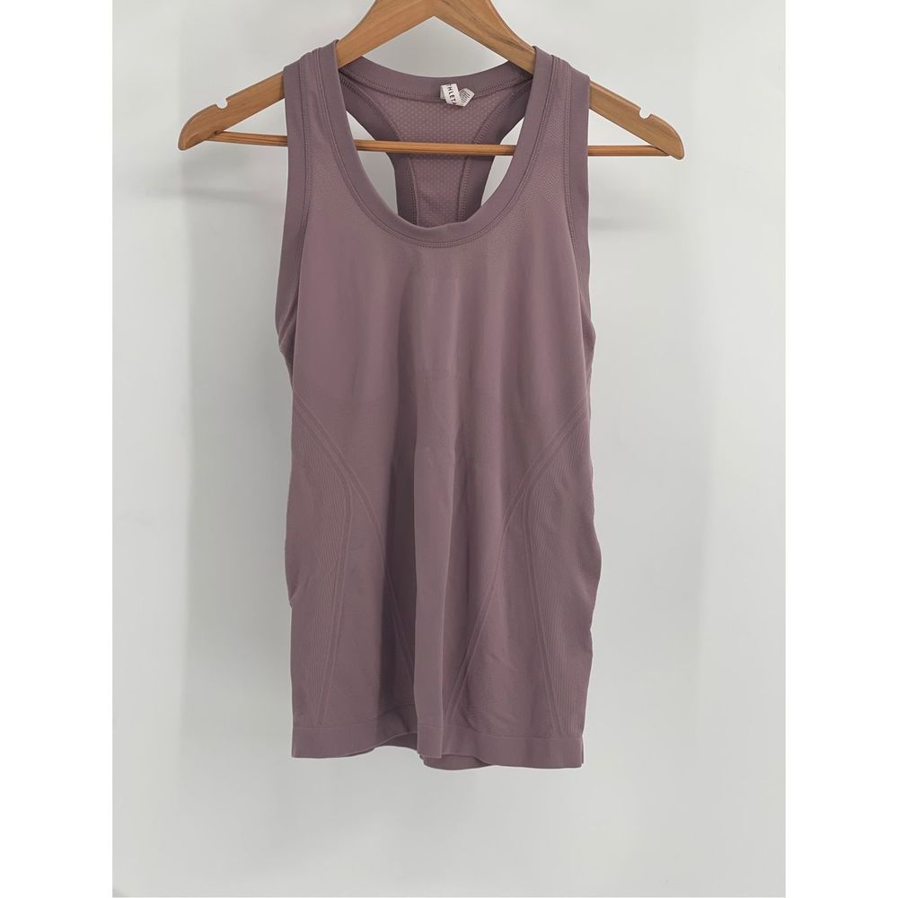 Athleta Tank Top Racer‎ Back Women Small Pink Mauve